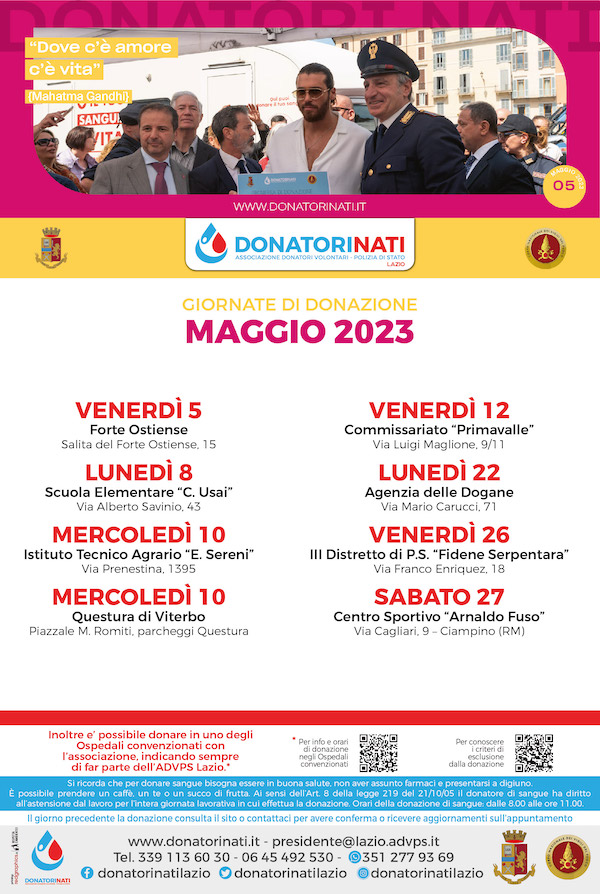 donatorinati locandina roma 2023